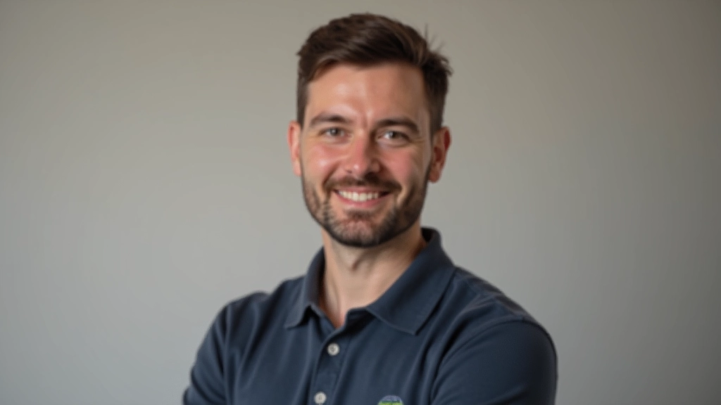 Senior game developer and course instructor, portrait professional headshot